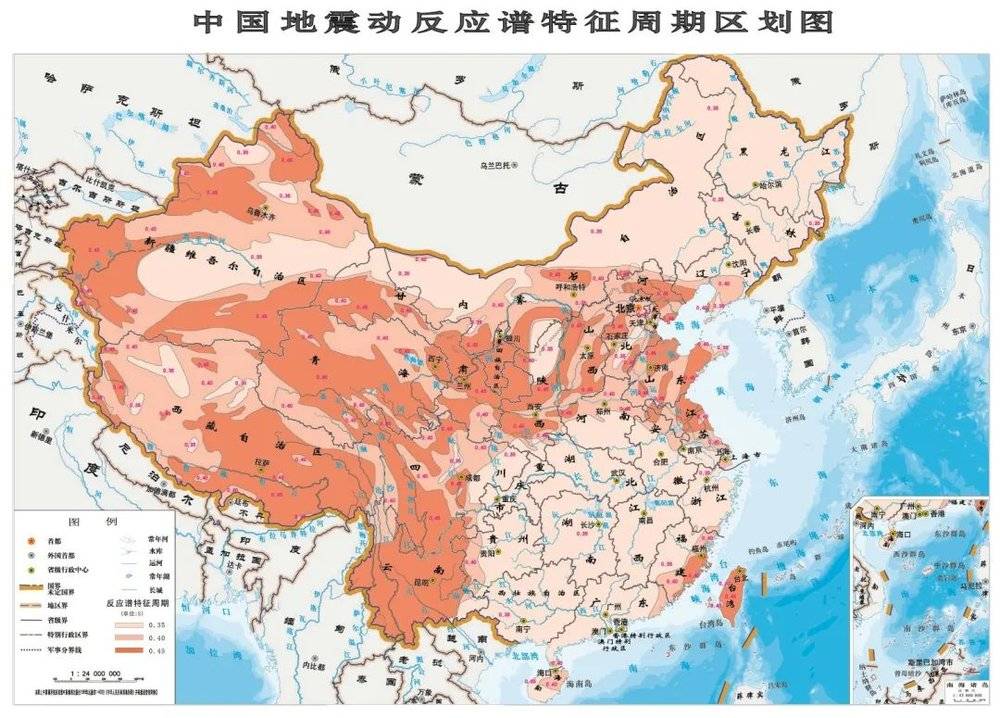 第五代地震区划图 图片来源：海南省地震局<br>