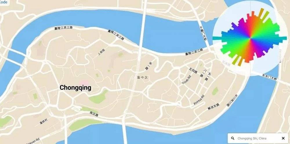 重庆道路图<br>