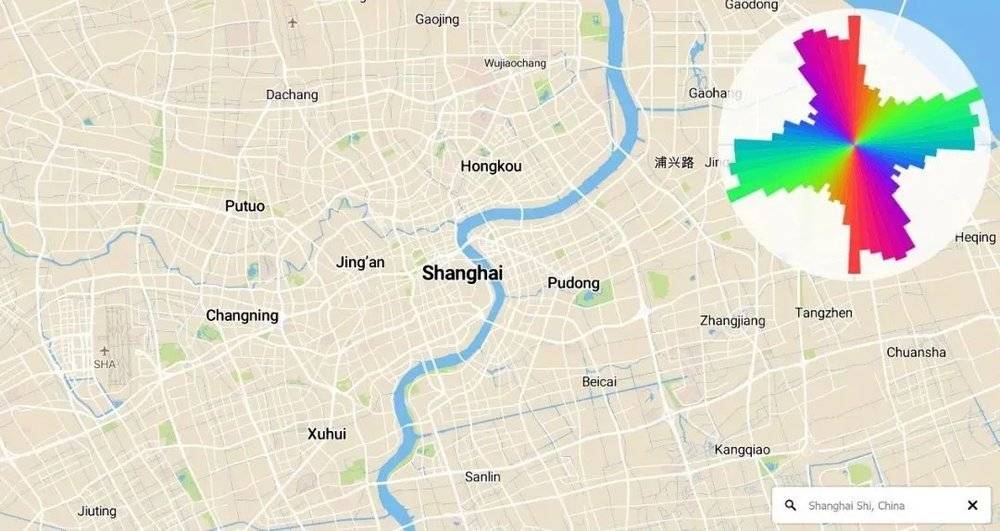 上海道路图