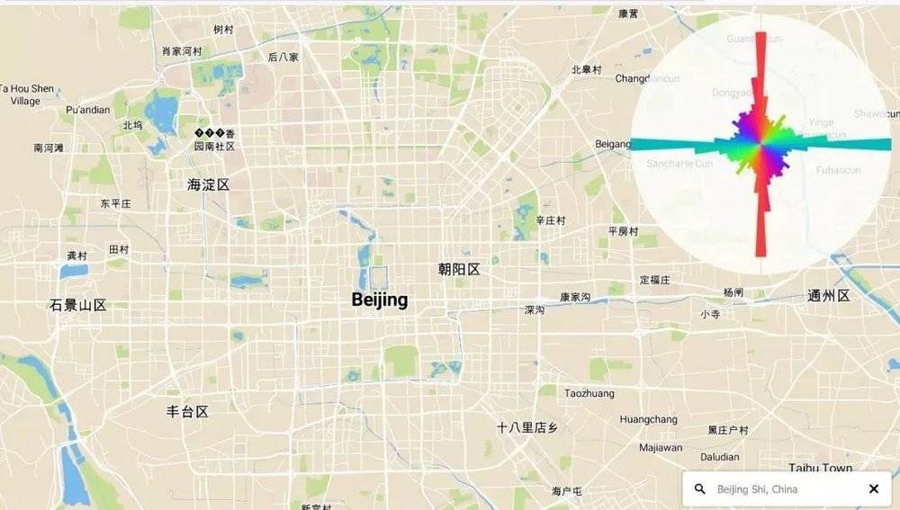 北京道路图<br>