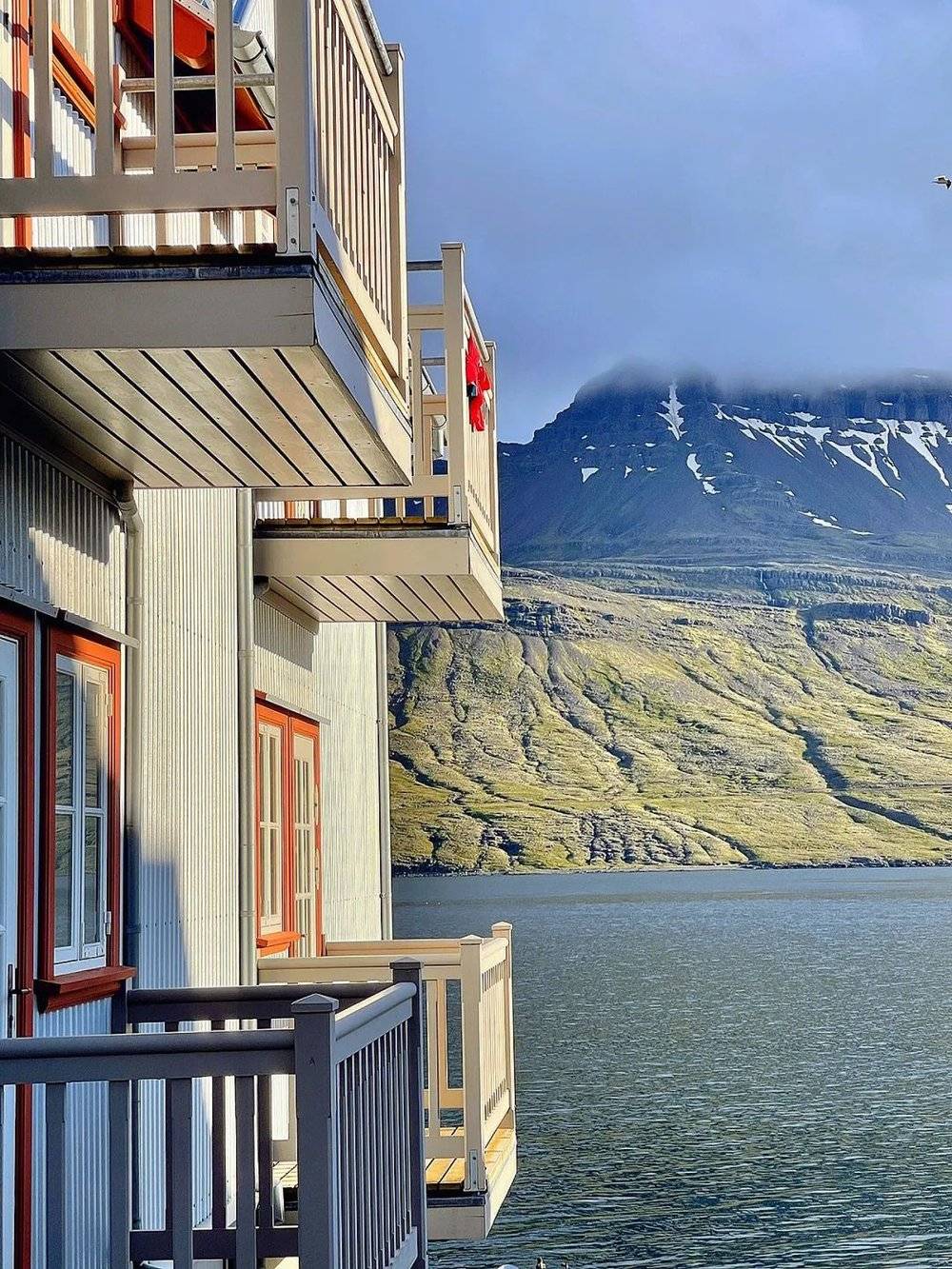位于冰岛北部的小渔村<br>