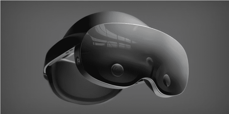 这就是Meta公司的Project Cambria头盔可能的模样<br>