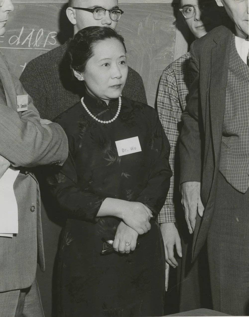 1958年，吴健雄于哥伦比亚大学｜Smithsonian Institution @ Flickr Commons<br>