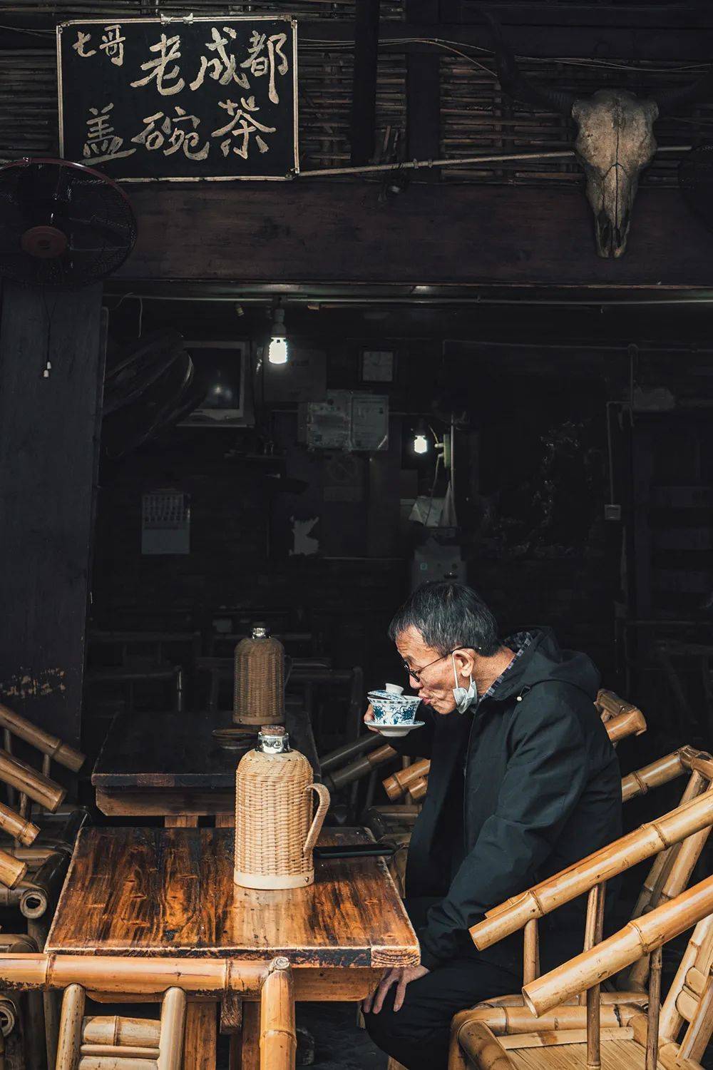 喝茶已经融入每一个四川人的生活。摄影/李志勇