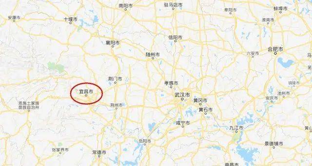 宜昌的地理位置