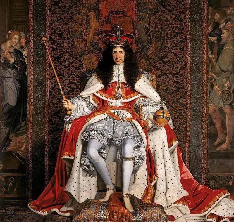 查理二世画像。来源/英国皇家收藏<br>
