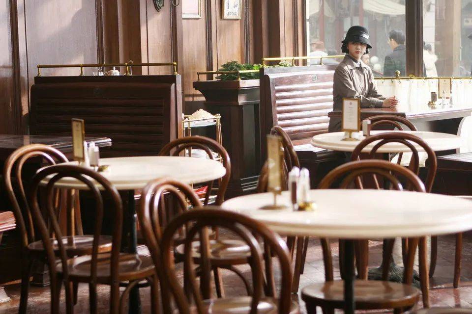 电影《色戒》在车墩营造了张爱玲小说中提到的凯司令咖啡馆