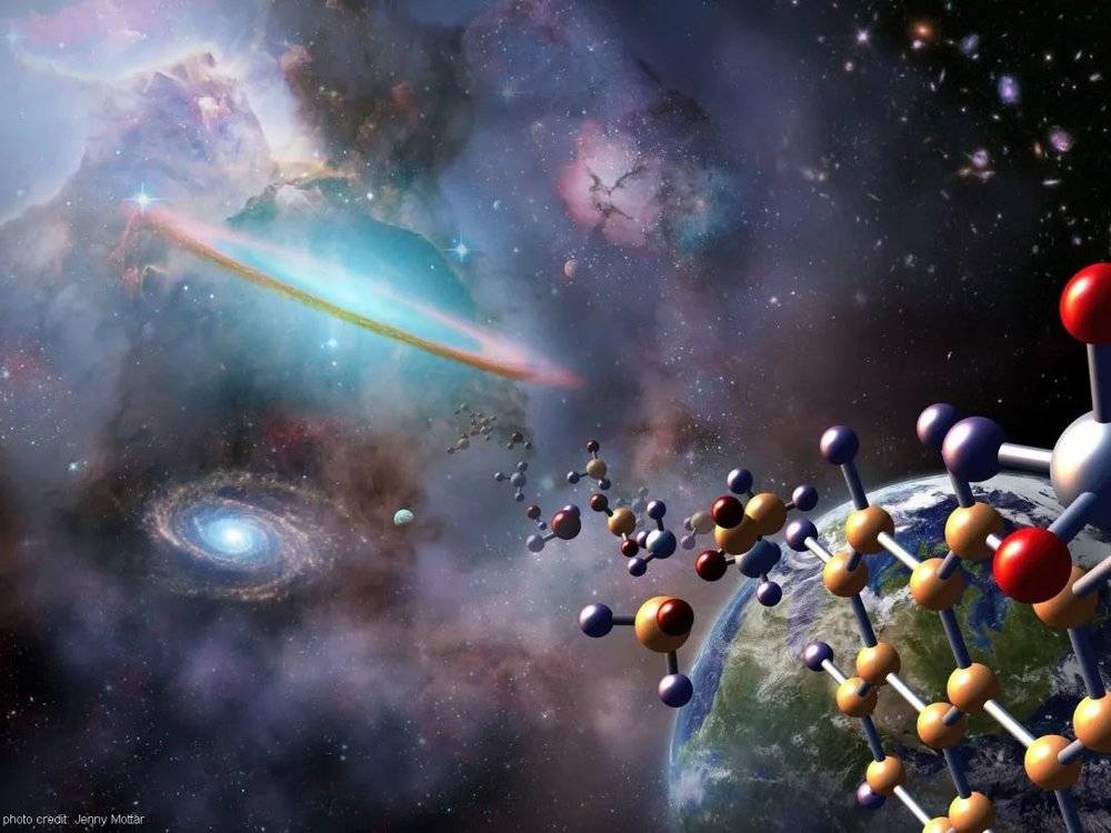 星际中也存在相对复杂的有机分子。来源／wiki<br>