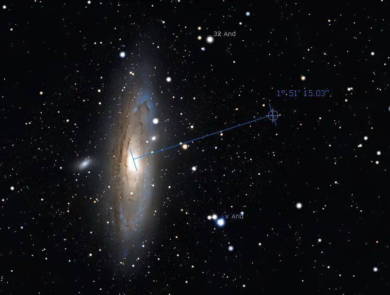 星星与M31<br>