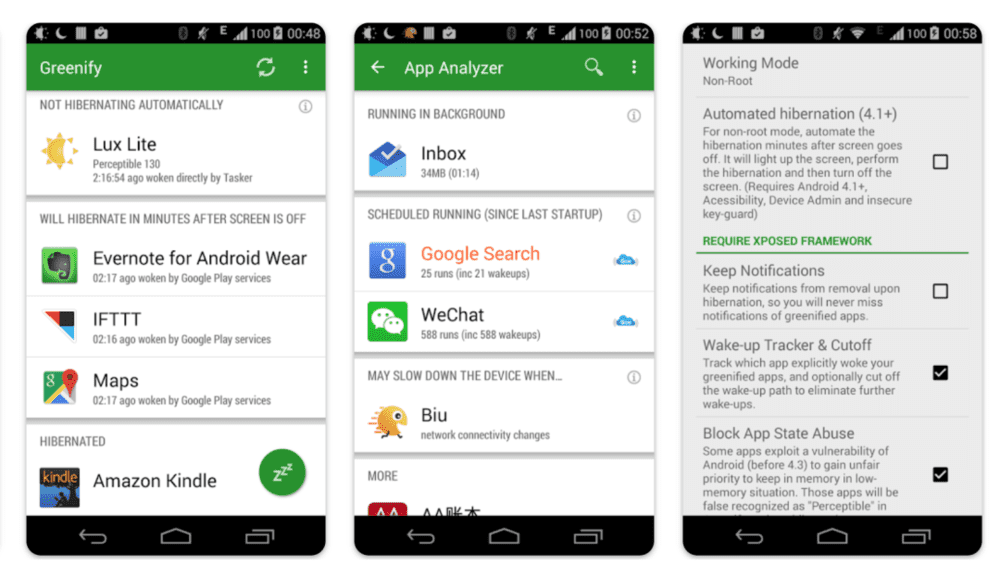 绿色守护应用界面丨图片来源 Google Play<br>