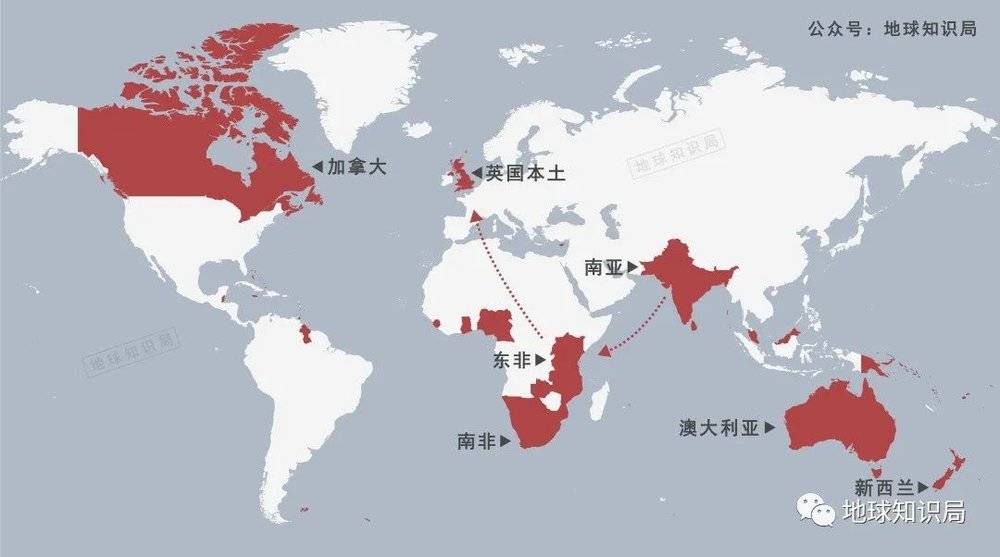 从南亚到东非，再到英国本土，英国及其前殖民地在软性层面联系相当紧密
