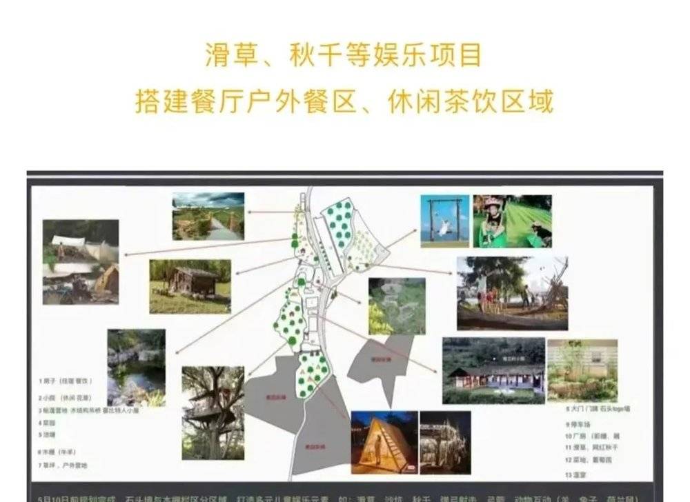 | 张锋在社交平台上分享的农场规划图（来源：受访者提供）