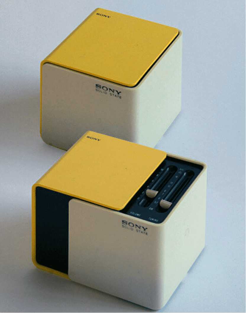 索尼TR-1825收音机，上市于1970年<br label=图片备注 class=text-img-note>
