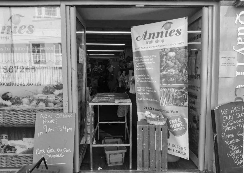 ●开了38年的本地菜店安妮家。<br>
