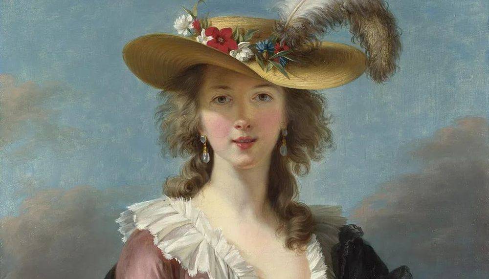 伊丽莎白·维热·勒布伦的自画像（图片来源：Wikipedia）