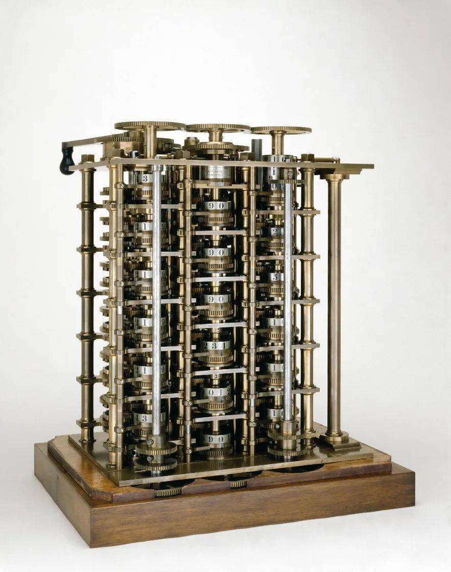 巴贝奇1号差分机，1824-1832年。丨图片来源：Science Museum / SSPL<br label=图片备注 class=text-img-note>