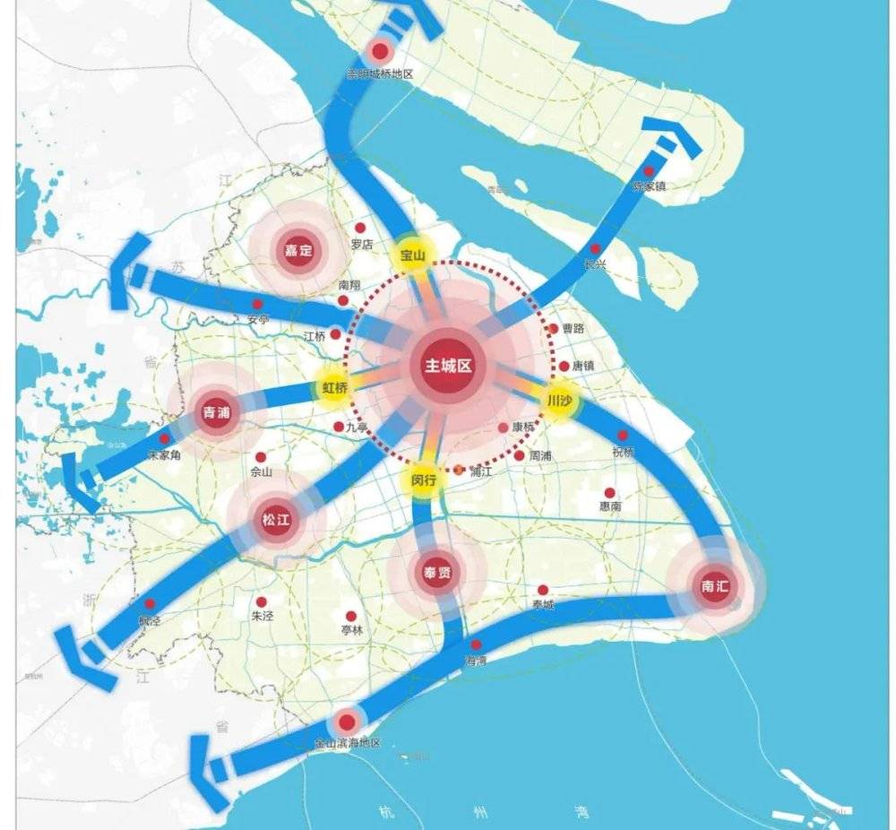 上海5大郊区新城<br>