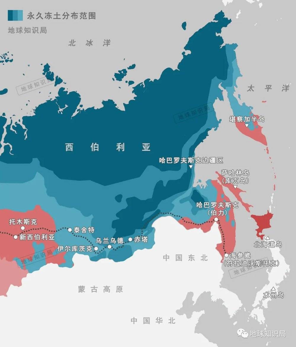 在日本人看来，北海道已经很冷了，但在西伯利亚和俄国看来，北海道相当温暖的土地，阿伊努人和更北方的亲戚相比过得是很舒服的。