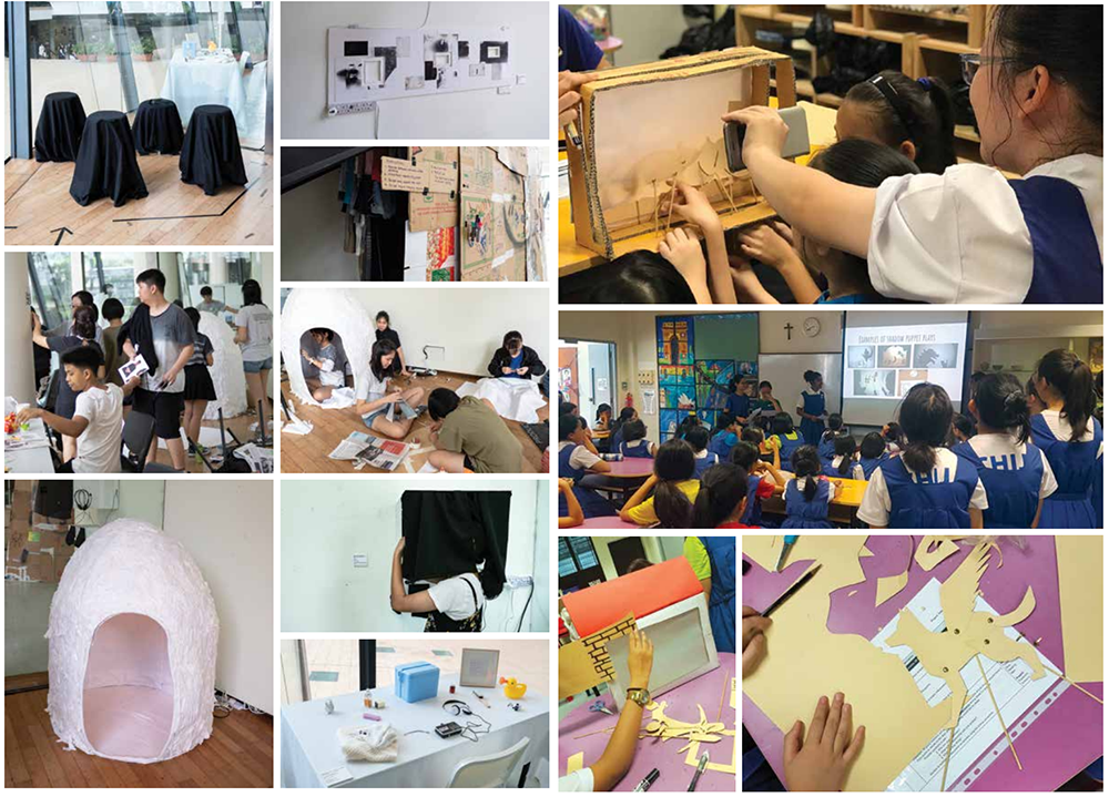社区、学校针对青少年展开的各类艺术培训及活动（来源：新加坡教育部官网）
