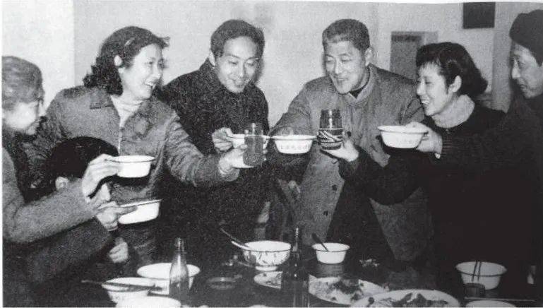 上世纪80年代初上译厂一次春节聚餐
