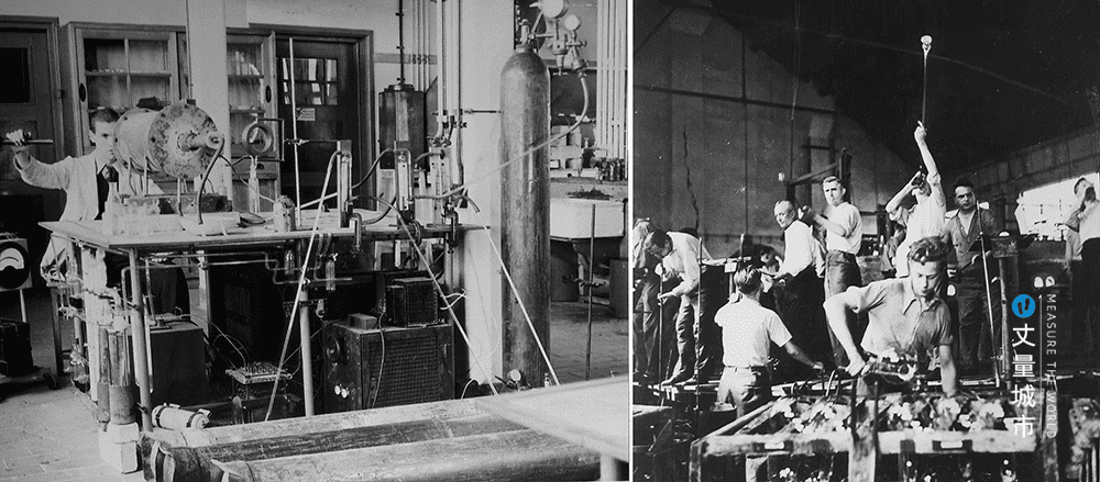 飞利浦的实验室及工厂（拍摄于飞利浦博物馆）