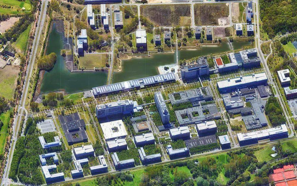 埃因霍温高科技产业园俯瞰  地图截图