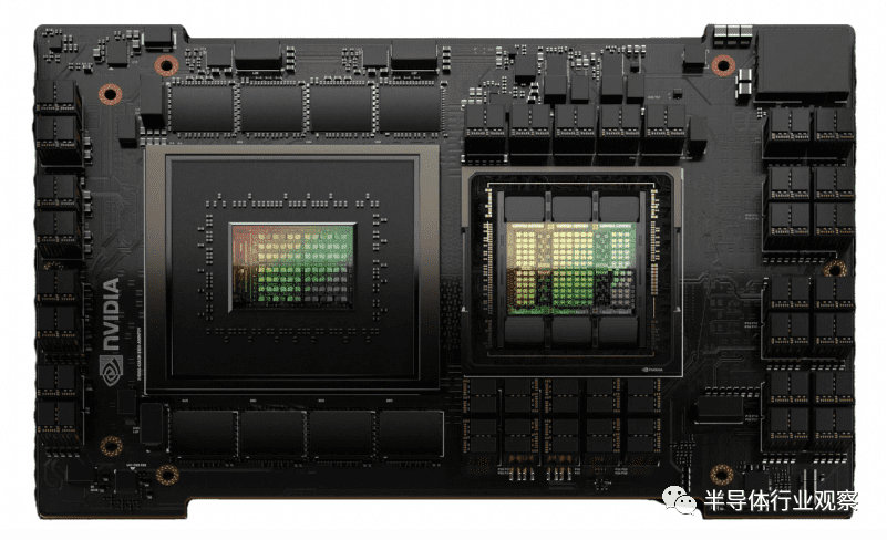 Nvidia对其Grace Superchip的渲染图：两个带有RAM的处理器合二为一（图源：英伟达）