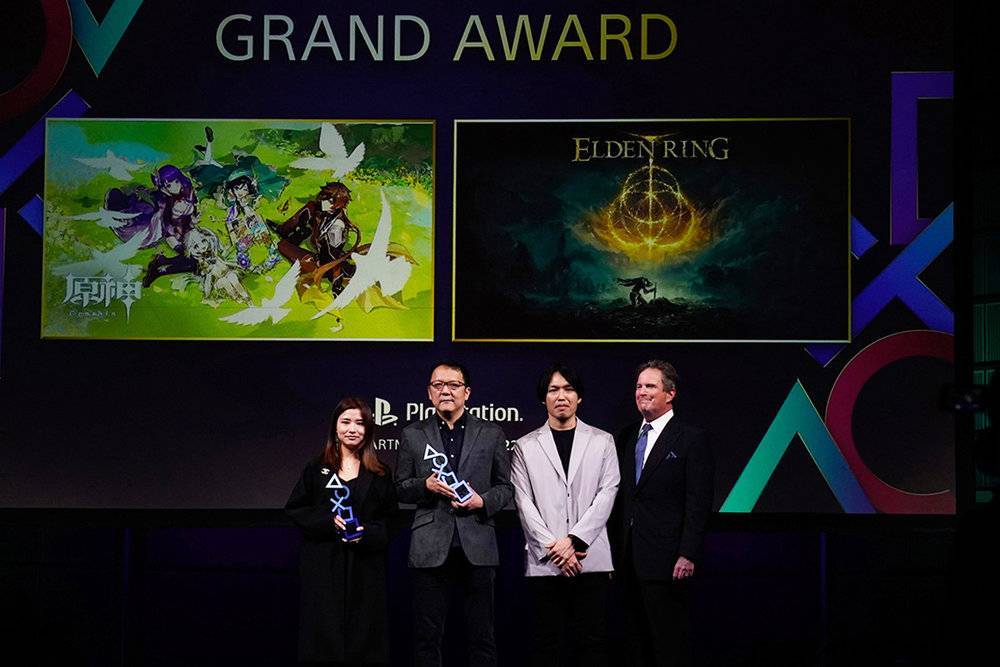12 月 2 日 PS Grand Award 上《原神》获奖 / 索尼互娱中国供图