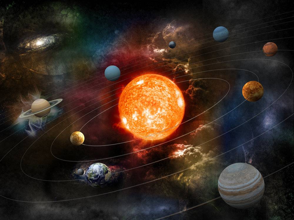 太阳系八大行星处于一个平面，地球逃逸也离不开这个平面，图源：视觉中国<br>