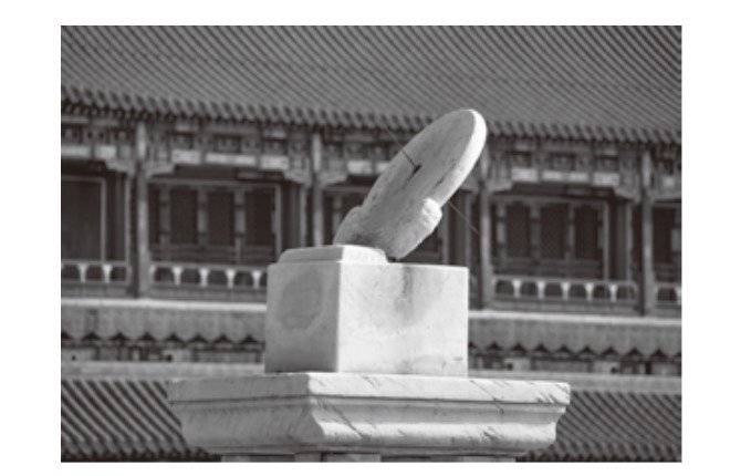 北京故宫太和殿前的日晷