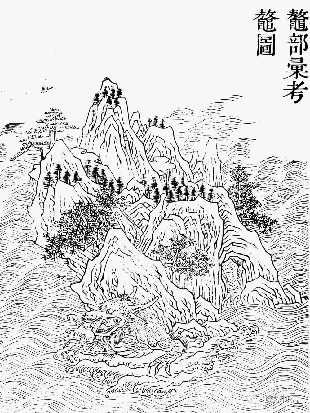 成语“独占鳌头”里的“鳌”指的也是这个玩意（图：《古今图书集成》）