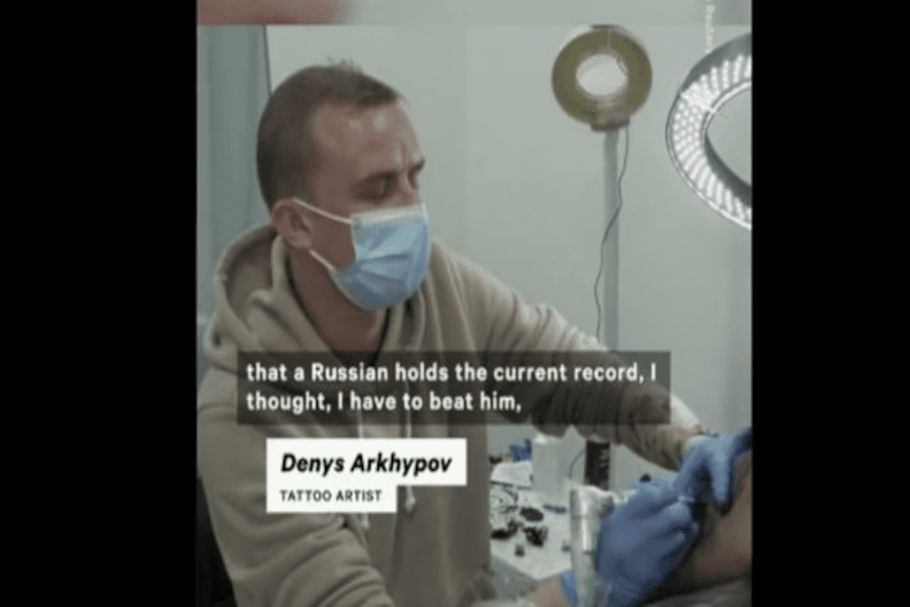 Denys Arkhypov疯狂的工作时长，目前正被吉尼斯纪录的工作团队审核