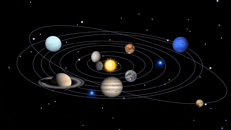 稳定的太阳系，图源：baamboozle