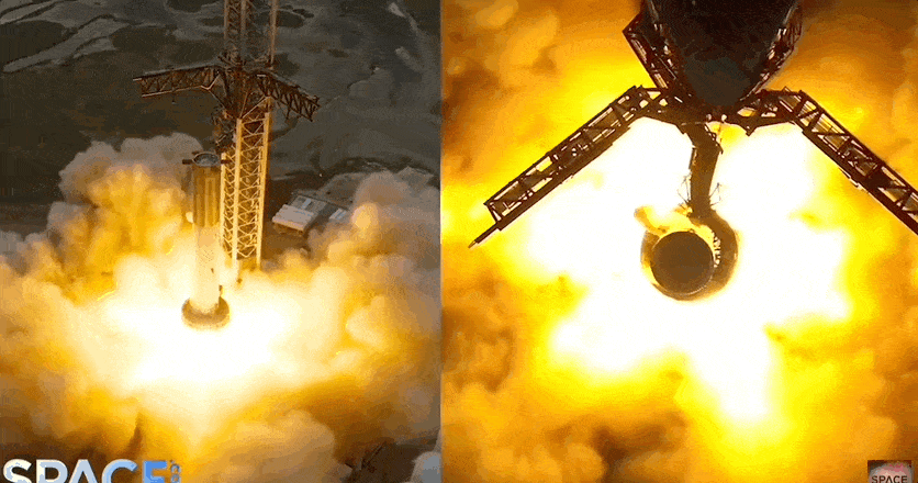 SpaceX 31个引擎静态点火