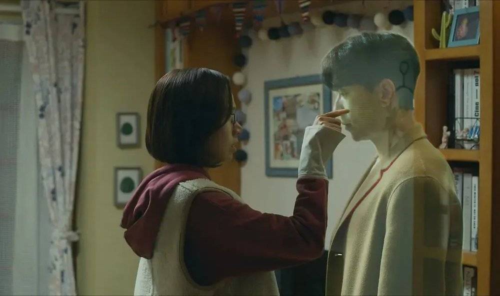韩剧《我的智能情人》剧照，男主是一个无法触碰的人工智能——霍洛