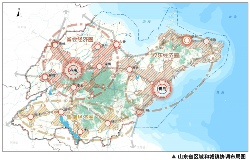 图片来源：山东省国土空间规划<br>