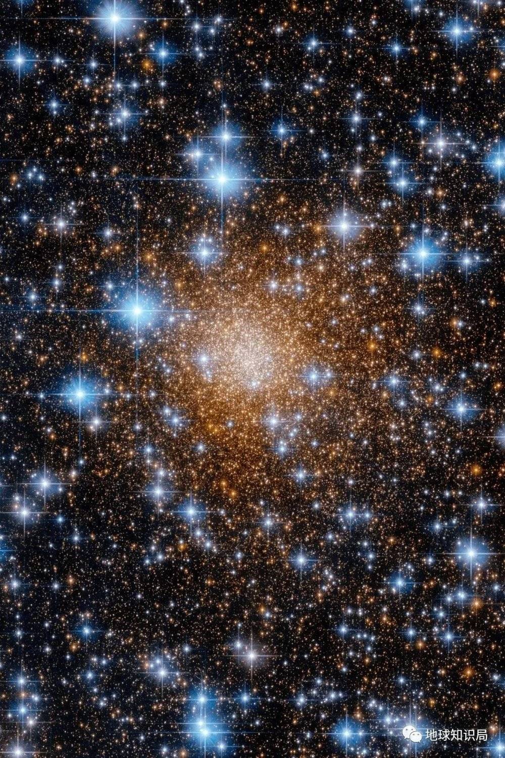 这张影像里，成千上万颗恒星在宇宙中闪烁（图：NASA）