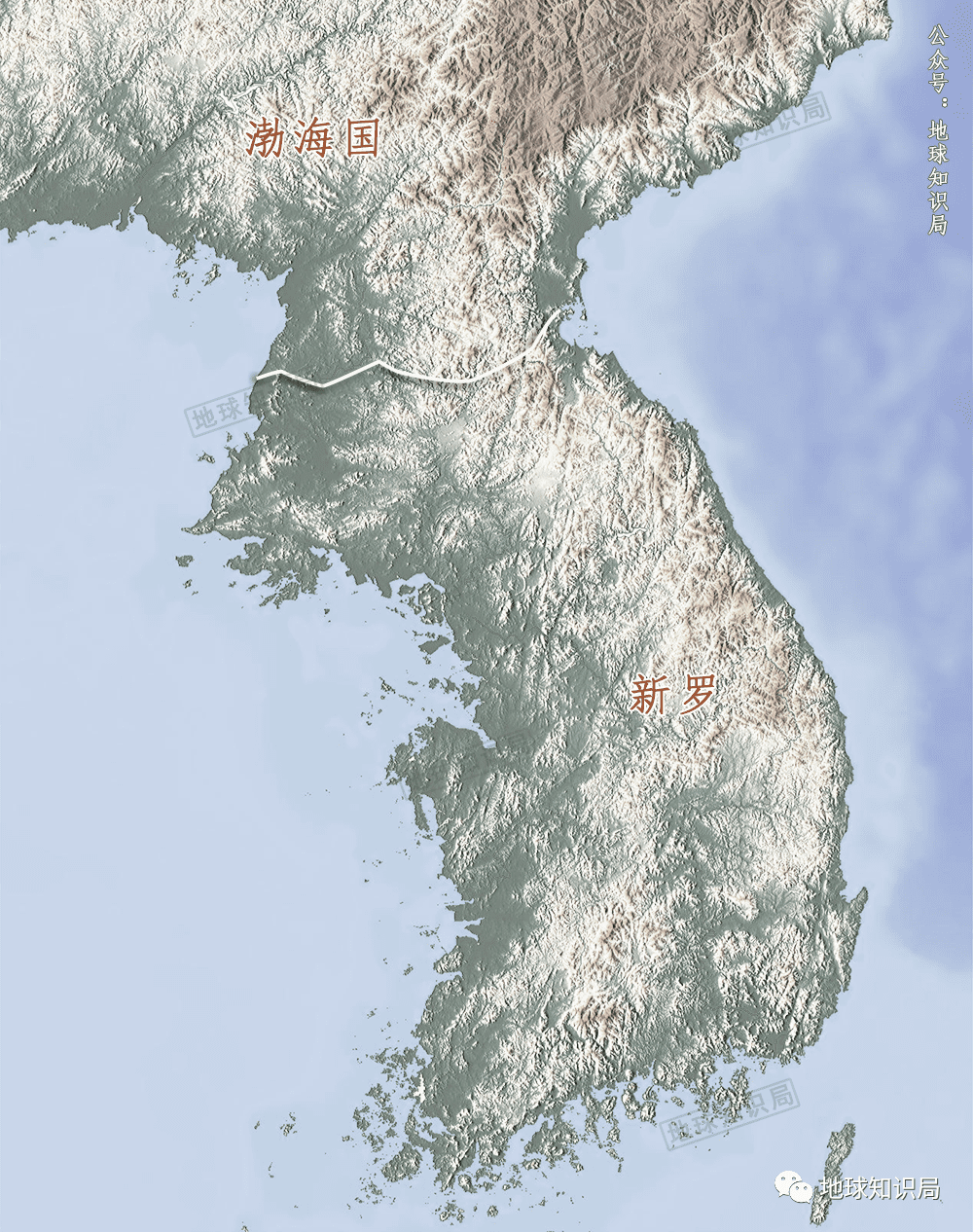 668年又与唐朝断断续续打了7年后，朝鲜半岛进入了南北国时代