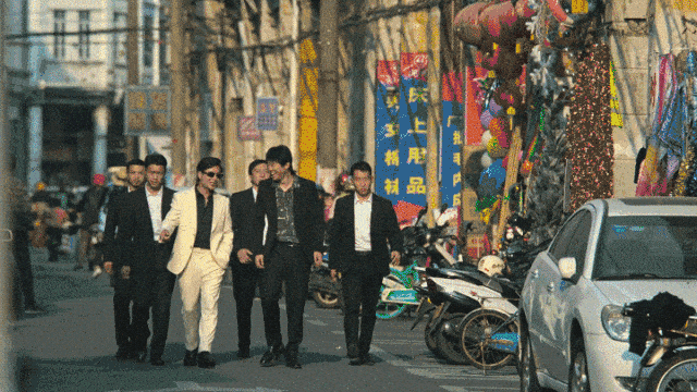 《狂飙》片段，取景在江门长堤历史文化街区<br>