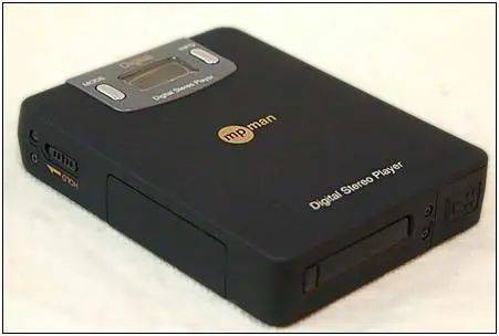 全世界第一台MP3播放器MPMAN F10，图/wiki