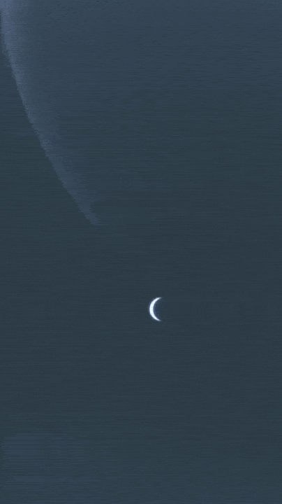 2020年6月19日欧洲可见的月掩金星入掩时刻 | Paolo Tanga<br>