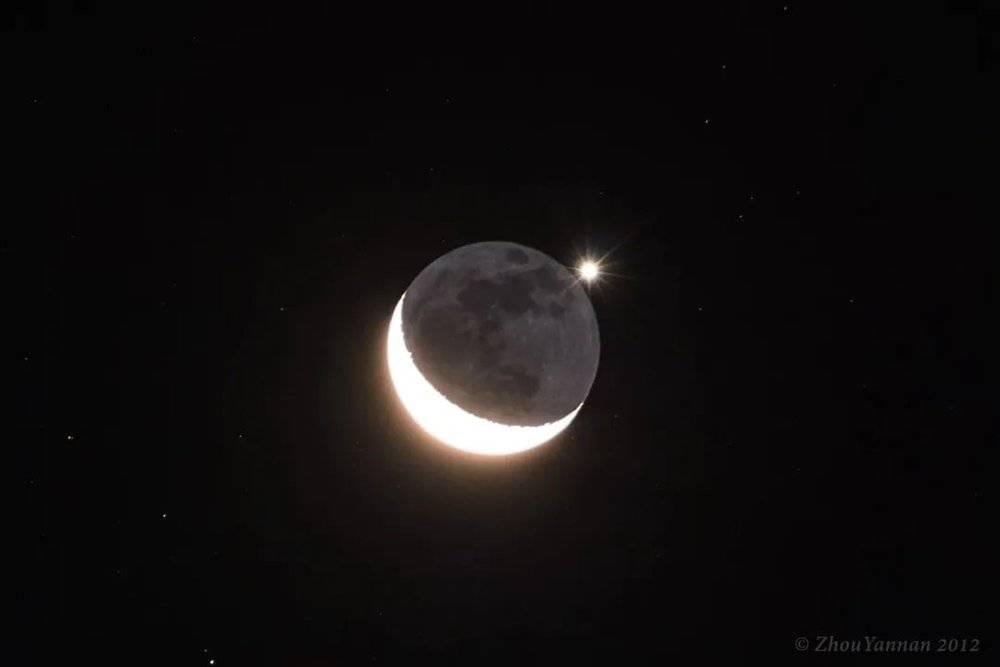 2012年8月14日大清早，就发生过一次月掩金星，当时你起来了吗？| 周雁南 & 夜空中国<br>