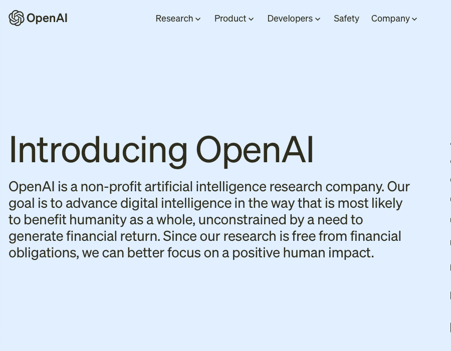 OpenAI在2015年底宣告成立<br label=图片备注 class=text-img-note>