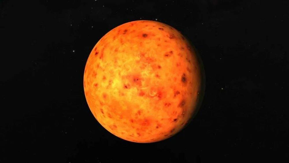 TRAPPIST-1b艺术家畅想图。（图/NASA， JPL-Caltech）<br>