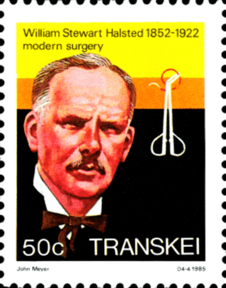 霍尔斯特德邮票，1985，注意人像右边的小工具。图/文献[4]