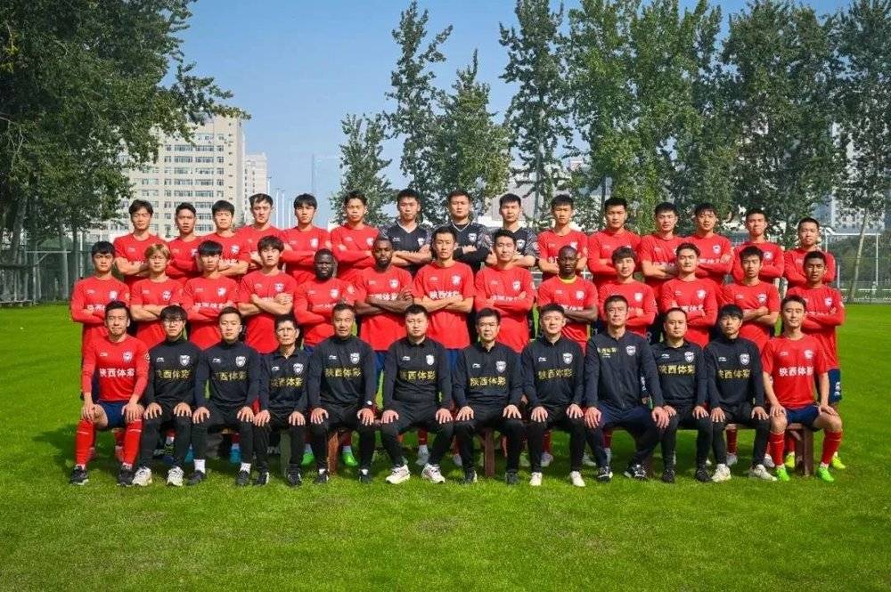 2016-2022陕西长安竞技足球俱乐部首张、及最后一张全家福