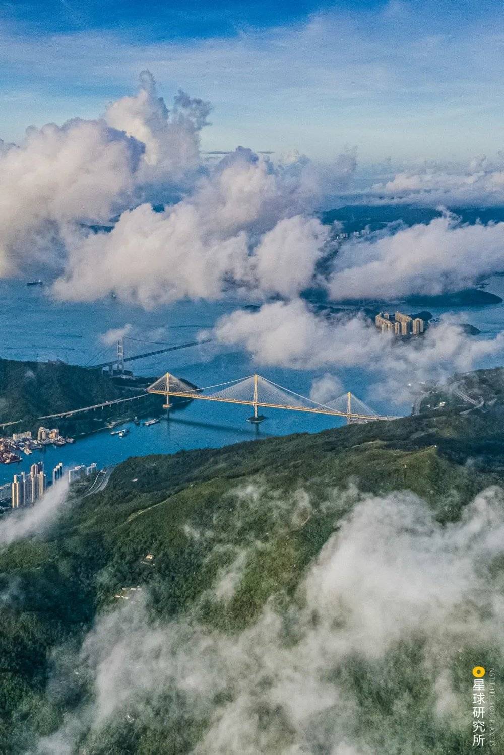 香港大帽山下望汀九桥，摄影师@君言