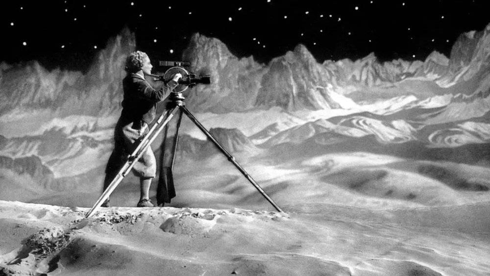 1929年上映的德国科幻无声电影《月里嫦娥》。图/《月里嫦娥》<br>