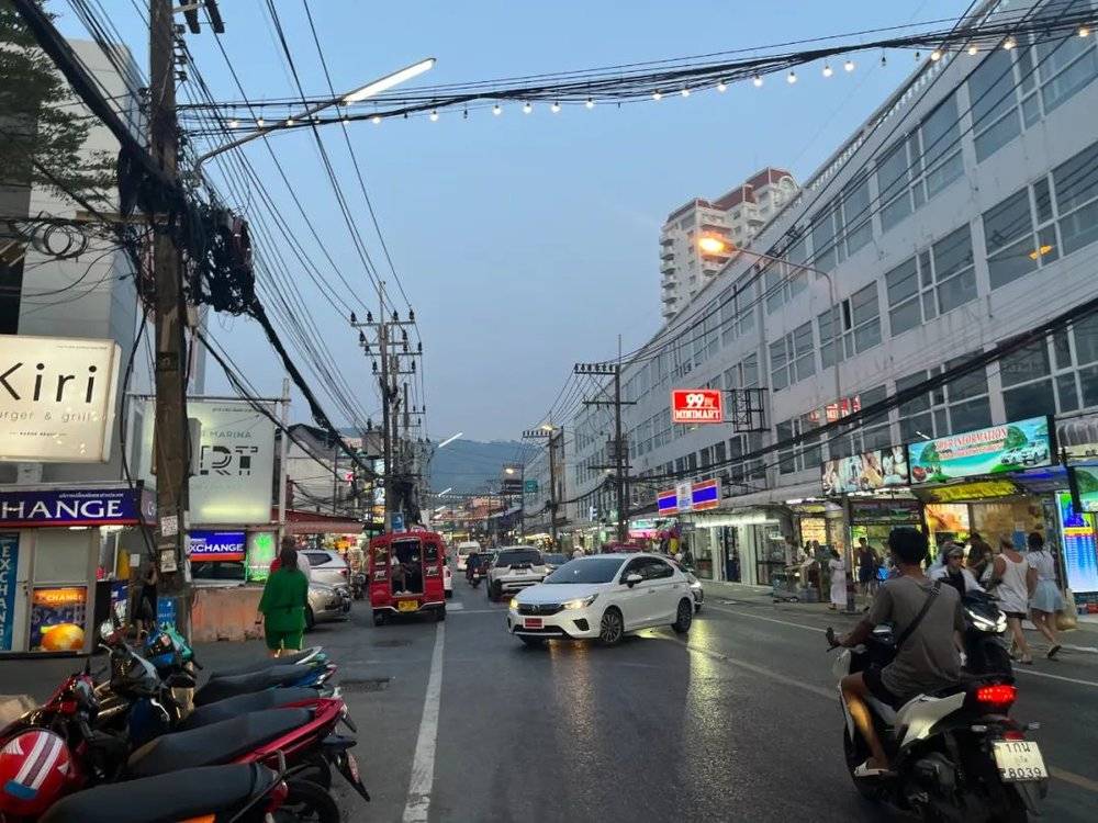 泰国的街道<br>
