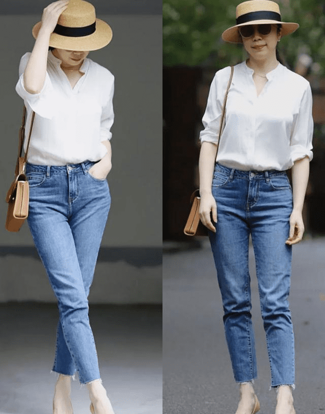 50岁中年女性在搭配衣服后 还可以添加配饰 会显得更有高级感 葱头胖友圈